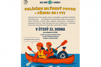 Vodáci v Olomouci oslaví Den Země úklidem Mlýnského potoka Vodáci v Olomouci oslaví Den Země úklidem Mlýnského potoka